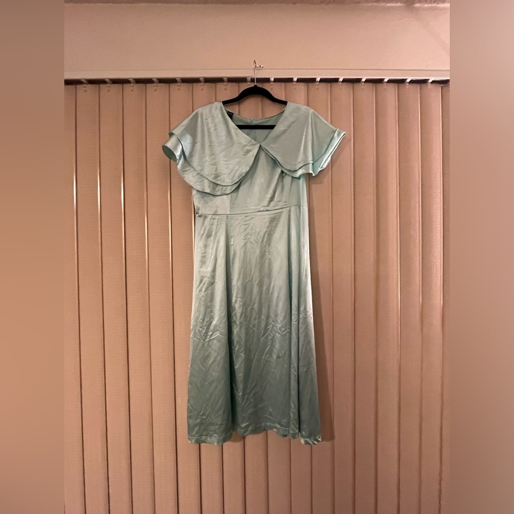 Blue dress